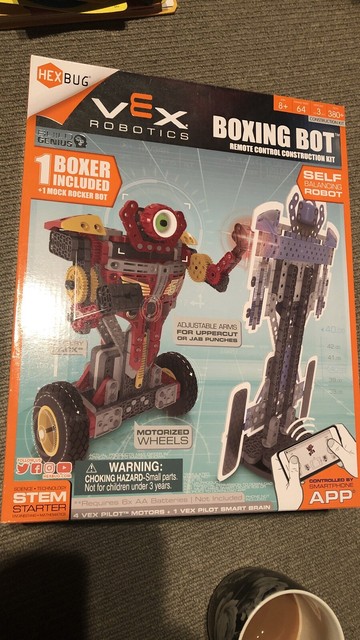 hexbug vex robotics boxing bots rc construction kit